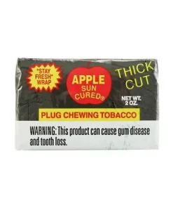 Apple Thick 2oz Plug Chewing Tobacco