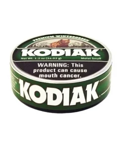 KODIAK WINTERGREEN 1.2OZ STRONG LONG CUT