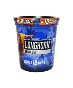 LONGHORN MINT TUB 144OZ LONG CUT