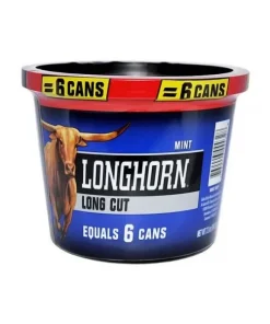 LONGHORN MINT TUB 72OZ LONG CUT