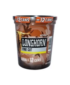 LONGHORN NATURAL TUB 144OZ FINE CUT