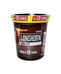 LONGHORN NATURAL TUB 144OZ LONG CUT