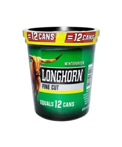 LONGHORN WINTERGREEN TUB 144OZ FINE CUT