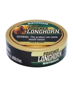 LONGHORN WINTERGREEN .63OZ ORIGINAL POUCHES