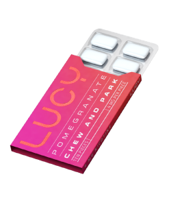 LUCY POMEGRANATE 4MG GUM