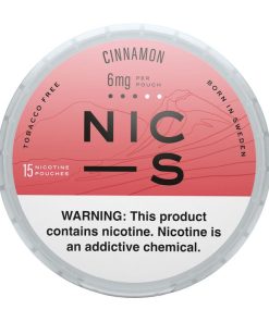 NIC-S CINNAMON 6MG