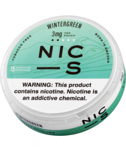 NIC-S WINTERGREEN 3MG