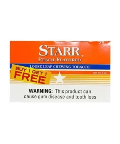 STARR 6OZ LOOSE LEAF CHEWING TOBACCO 2-PACK