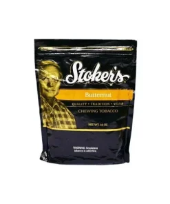 STOKER’S BUTTERNUT 16OZ LOOSE LEAF CHEWING TOBACCO