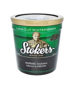 STOKER’S WINTERGREEN TUB 12OZ LONG CUT