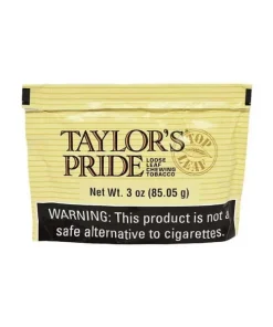 TAYLOR’S PRIDE 3OZ LOOSE LEAF CHEWING TOBACCO