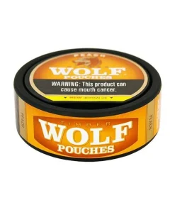 TIMBER WOLF, PEACH POUCHES