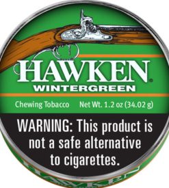 Hawken Wintergreen Chewing Tobacco